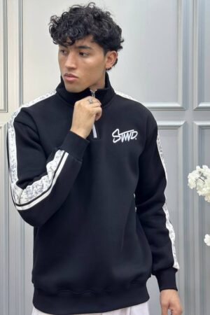 Black Half zip up